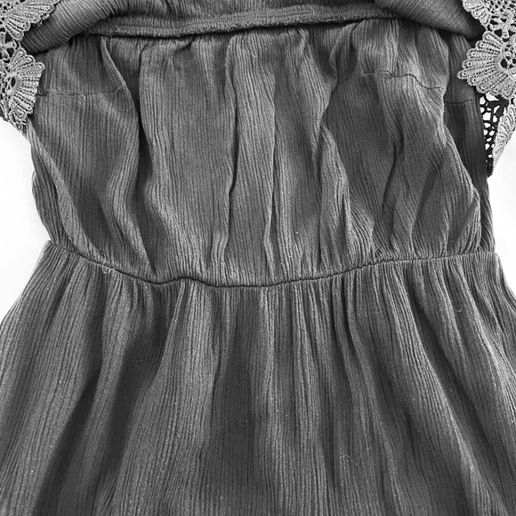Black Strapless Bohemian Dress (size M) - Picture 5 of 5